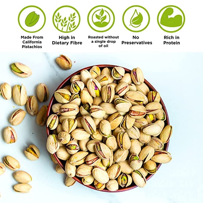 Royal California Salted Pistachios - 500 Grams