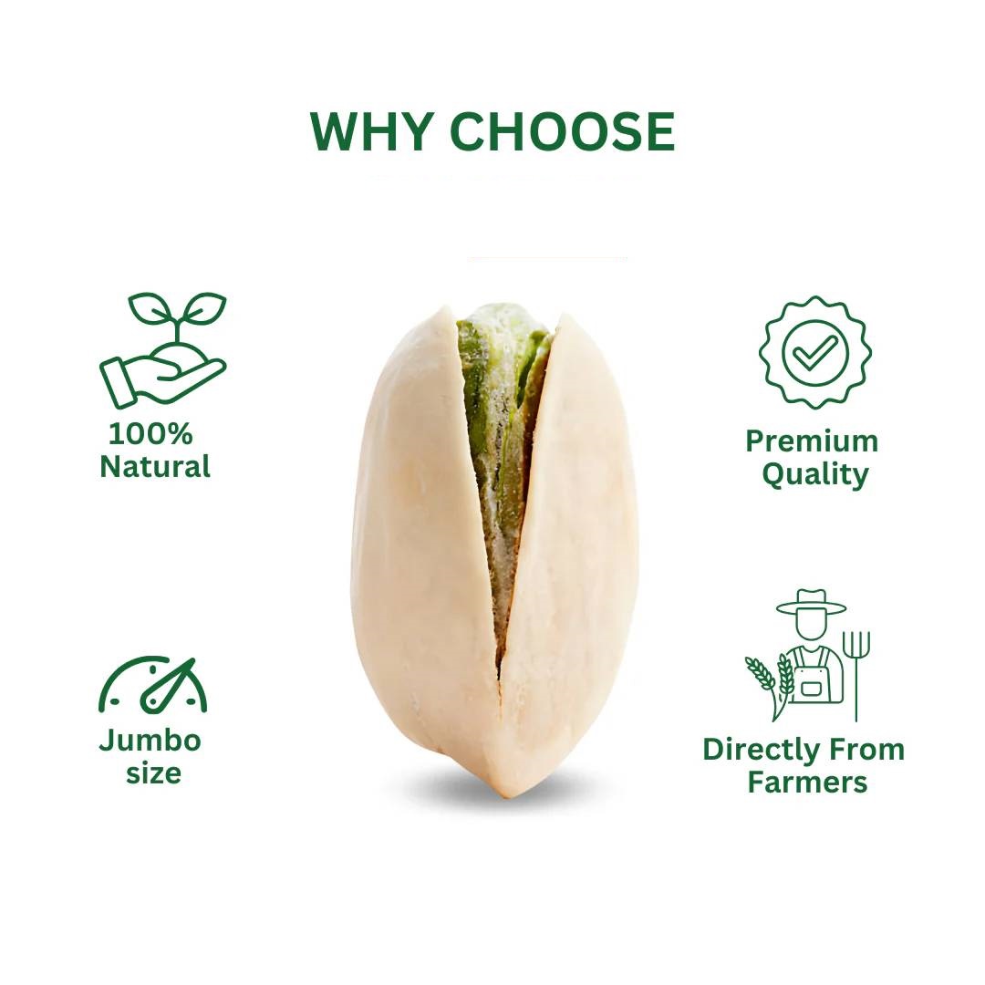 Royal California Salted Pistachios - 500 Grams